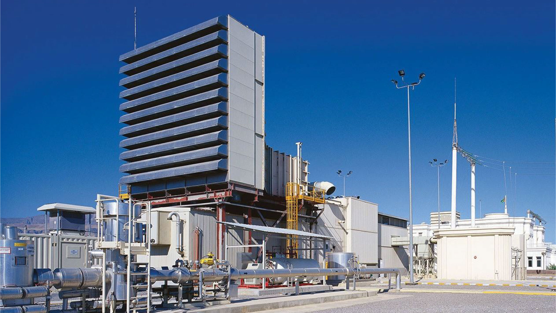 Simple cycle power plant