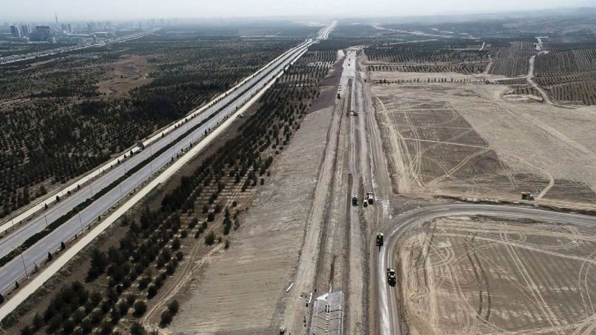Man-made river